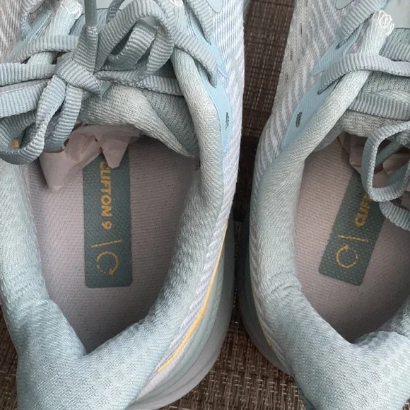 Hoka Women's Blue Athletic Shoes 7 D - Picture 8 of 10